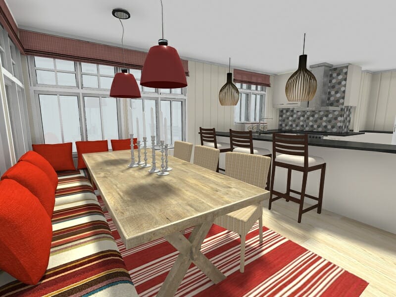 Roomsketcher Blog Eat In Kitchen Design Ideas For Your Home