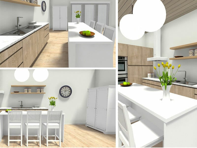 plan your kitchen with roomsketcher | roomsketcher blog