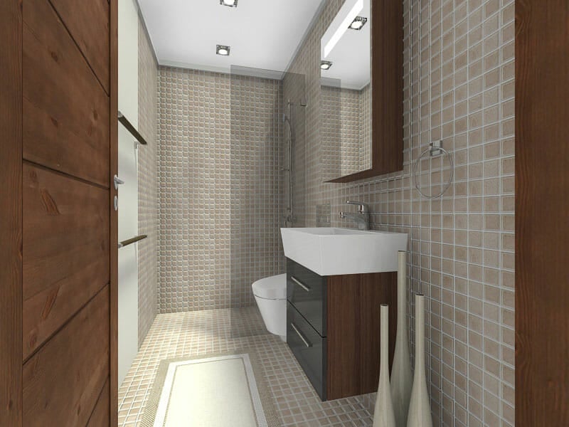Roomsketcher Blog 10 Small Bathroom Ideas That Work,Corner Kitchen Pantry Cabinet Design Ideas