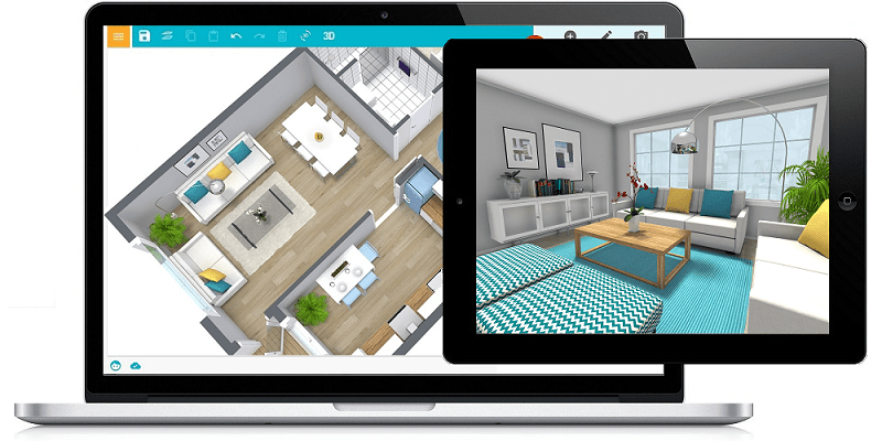RoomSketcher App for PC, Mac and tablet