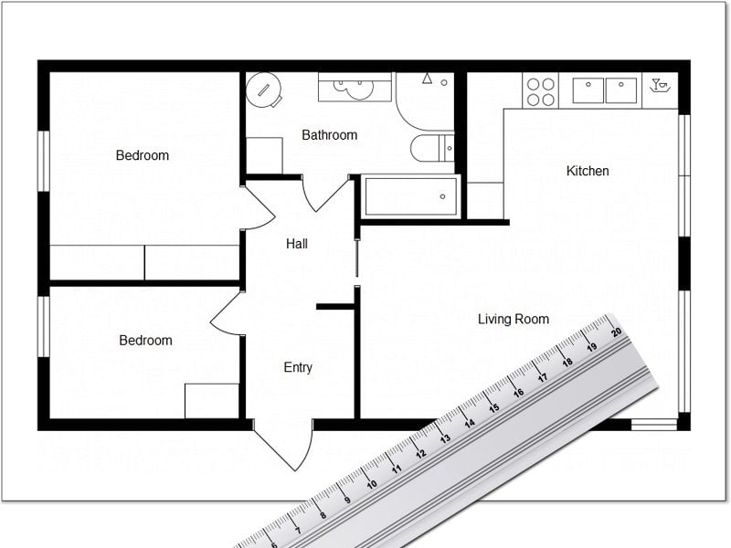 Floor Plan Roomsketcher, Make Simple House Floor Plan